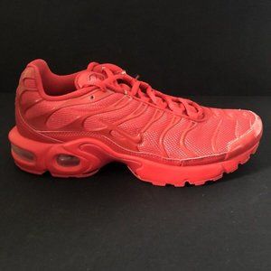 Nike OG Air Max Plus Triple Red TN Shoes Size 6.5 GS Youth VNDS Rare CQ9748-600